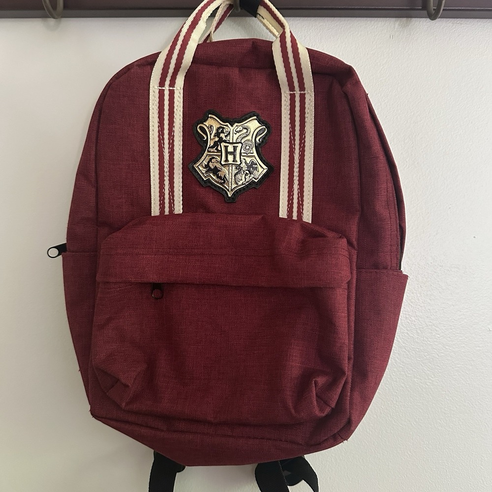 Harry‎ Potter Hogwarts School Crest Mini Backpack School Bag Maroon